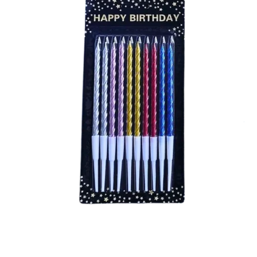 No lo sé (105) Vela Delgada Entorchada x 10