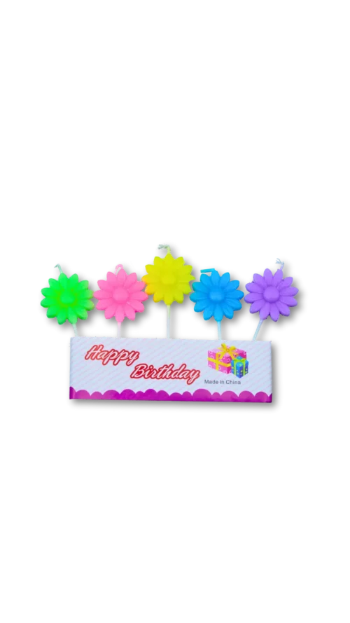 No lo sé (139) Velas Displey 3D Gruesa x 5 Und