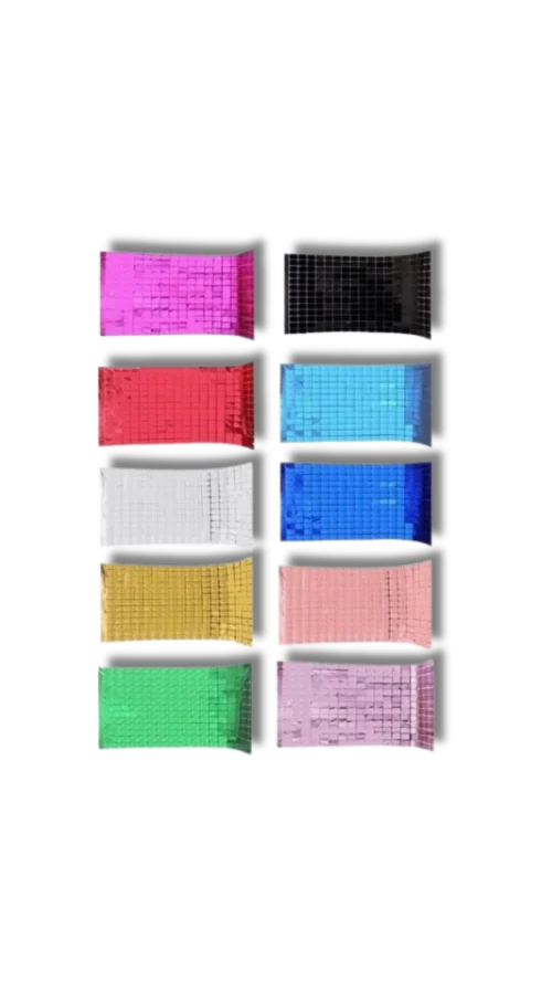 Cortina de  Cuadros  Lisa