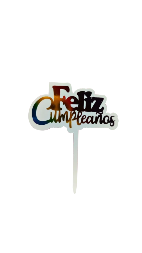 Topper Full Color Acrilico Surtido