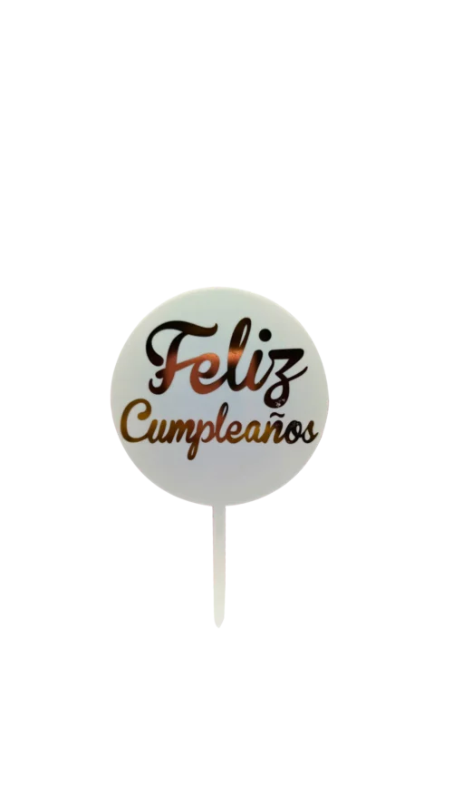 Topper Full Color Acrilico Surtido