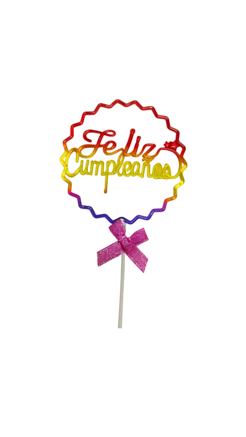 No lo sé (299) Topper Colores Fushion Acrilico