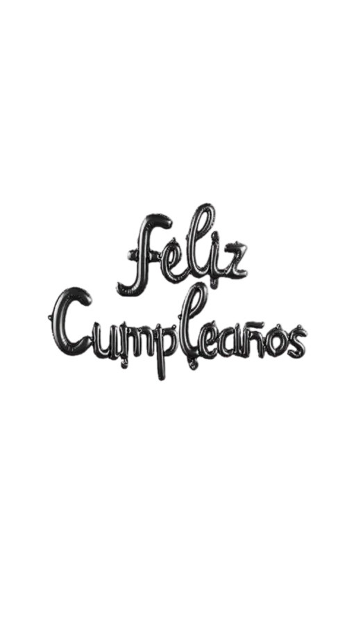 Feliz Cumpleaños Inflable (16")