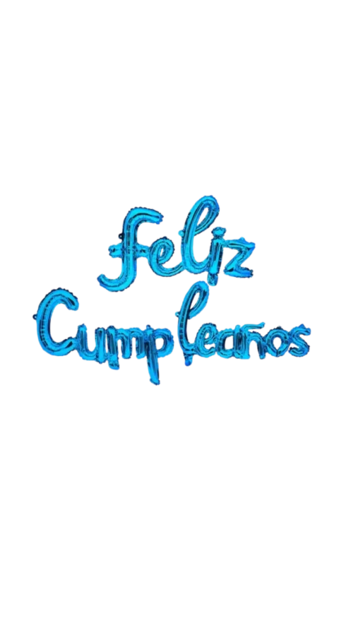 Feliz Cumpleaños Inflable (16")