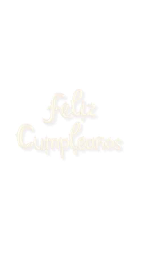 Feliz Cumpleaños Inflable (16")