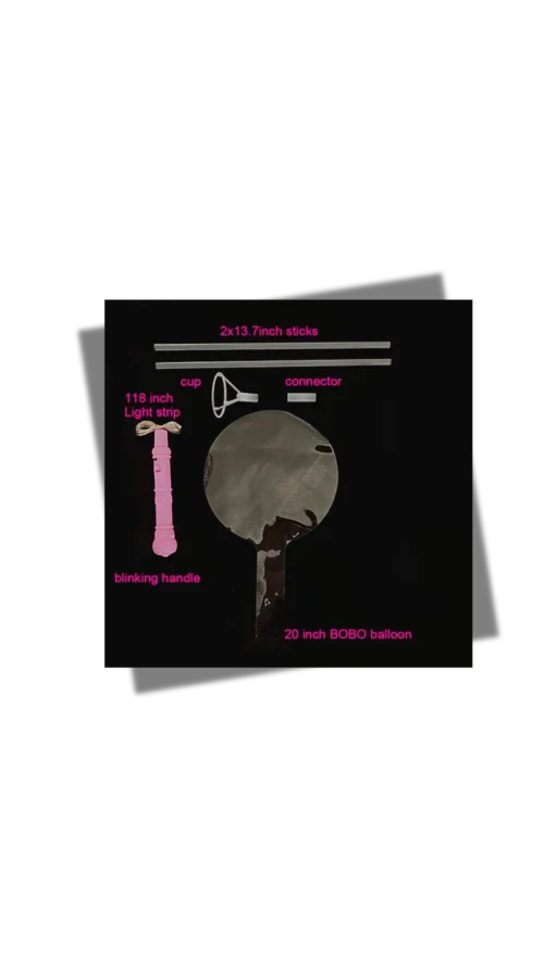 Globo burbuja LED 70cm