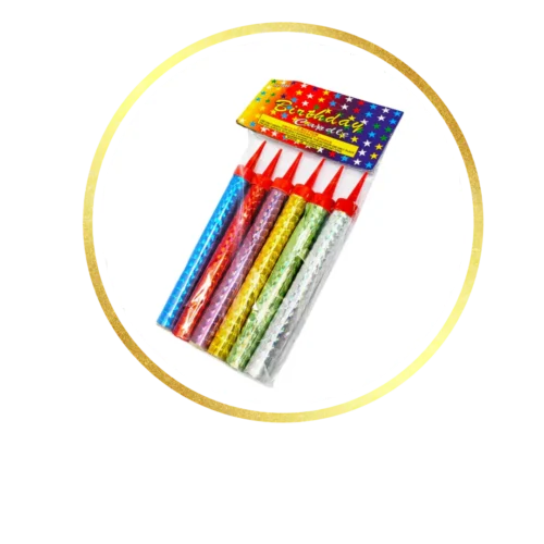 Vela Volcan Paquete x 6 Und