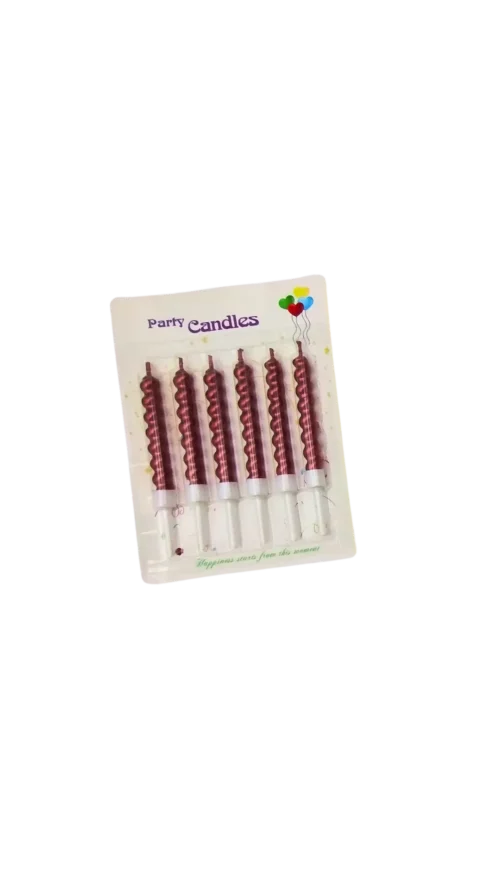 No lo sé (98) Vela Michelín Gruesas x 6 Und