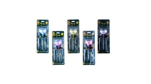 Velas Corazon  3D Mediana  x 1 Und