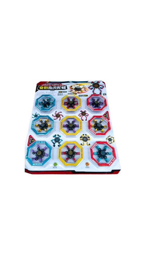 estuche-conejo (181) Spinner Araña Blister x 9 Und