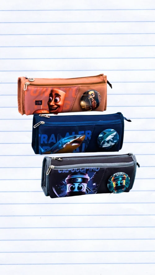 Cartuchera 2 Cierres Brainrot