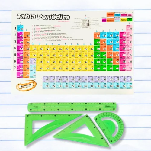 Juego Geometrico Tabla Periodica 30cm