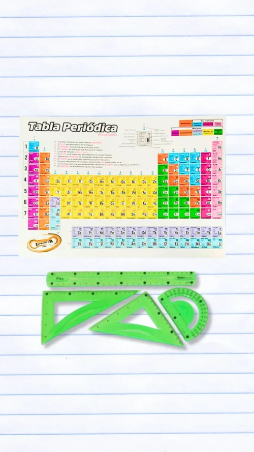 Juego Geometrico Tabla Periodica 30cm