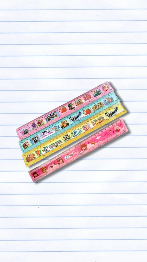 Regla 30cm Caja x 24 Brainrot