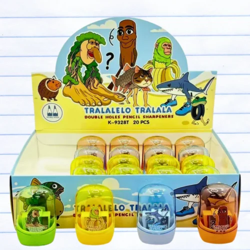 Sacapuntas Con Deposito Brainrot