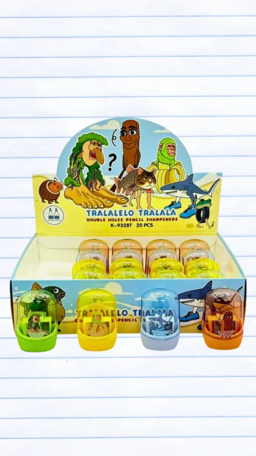 Sacapuntas Con Deposito Brainrot