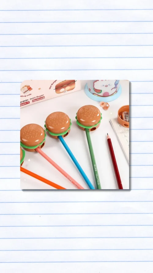 Sacapuntas Hamburguesa