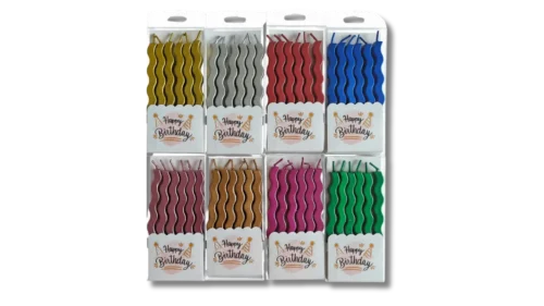 fqfqfewfqffwfqwqf Vela Ondulada 3D x 6 Und