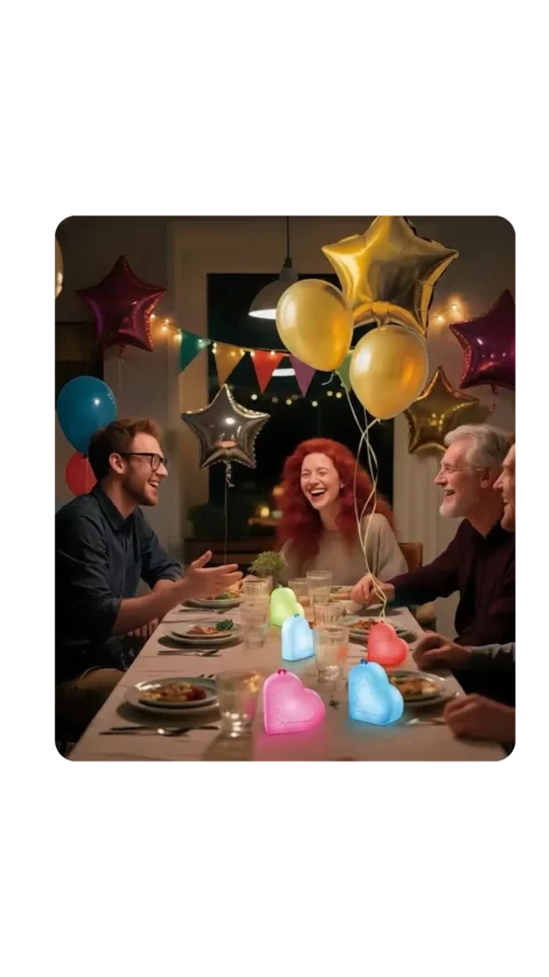 Base Para Globos con Helio Luminosa