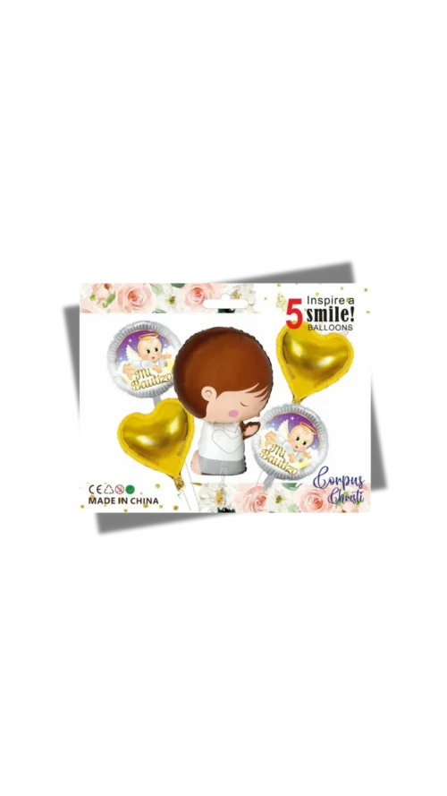 Bouquet Mi Bautiso 5pcs