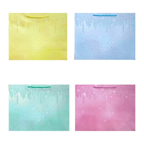 Bolsa de Regalo 3D Premium. Paquete x 12 Surtido