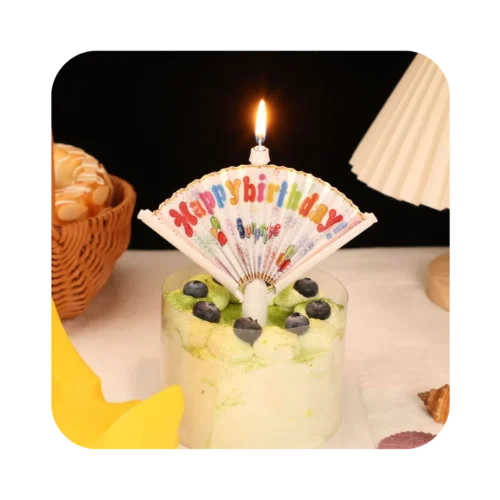 No lo sé (155) Vela Abanico Sorpresa en Caja