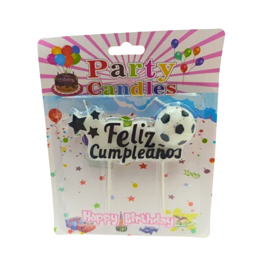 No lo sé (161) Vela Bloque Feliz Cumpleaños