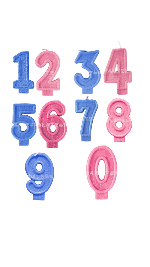 Vela  Tradicional Escarchada