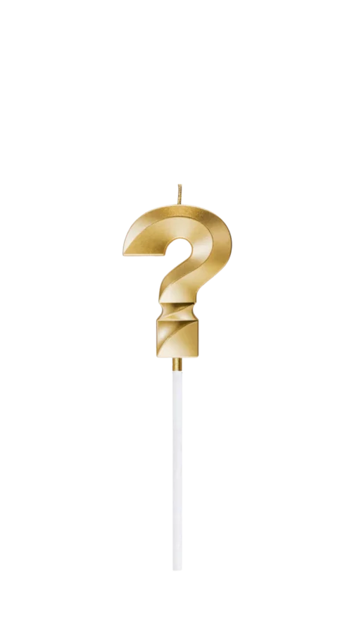 No lo sé (200) Vela Interrogacion