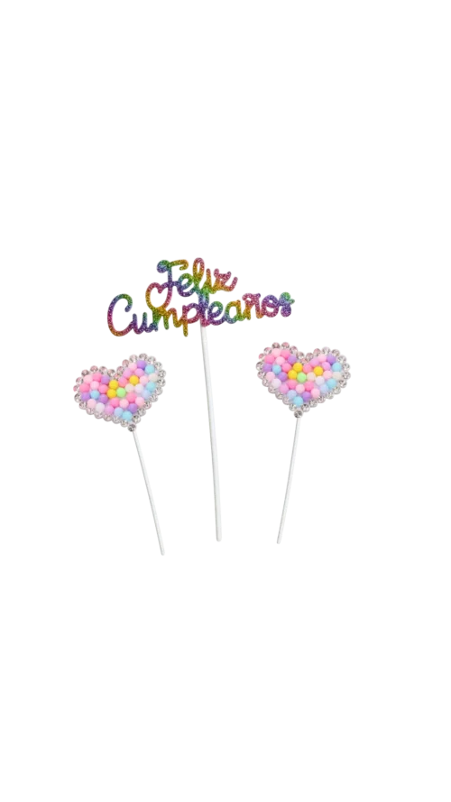 Topper Perlas 3 pcs x paquete