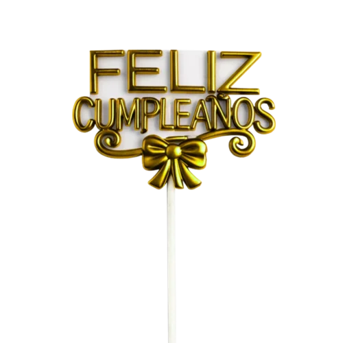 No lo sé (315) Topper 3D B. Material Escarchado