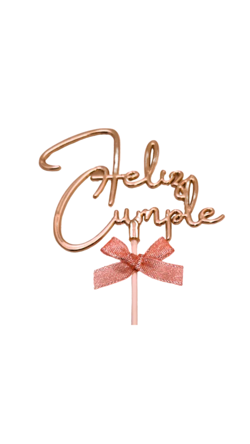 Topper 3D  C. Material  Escarchado