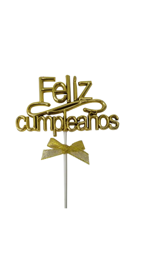 Topper 3D  D. Material  Escarchado