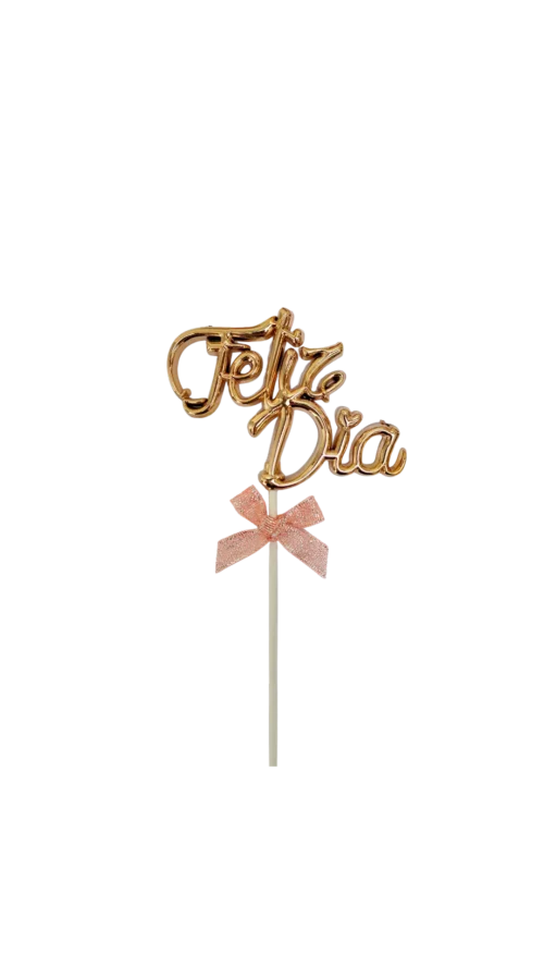 Topper 3D E. Material  Escarchado