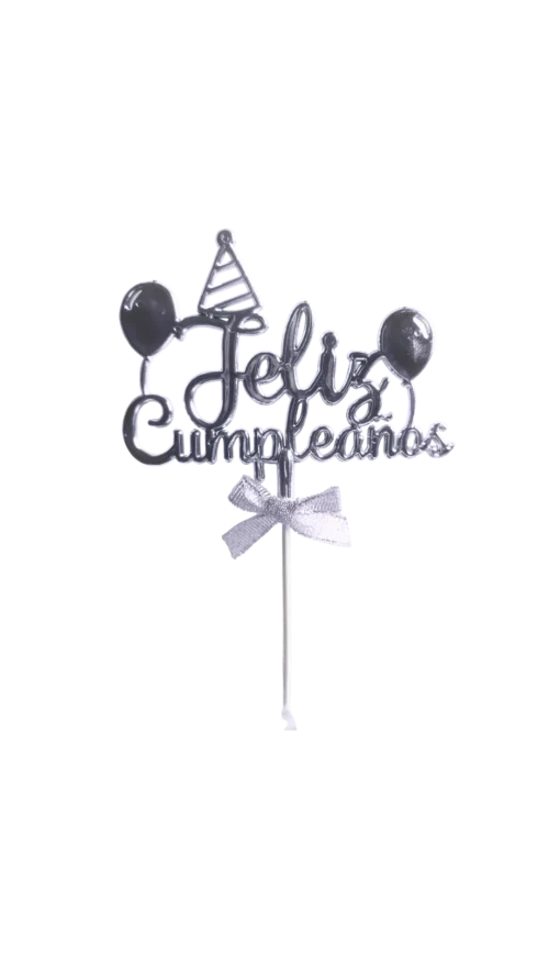 No lo sé (334) Topper 3D F. Material Escarchado