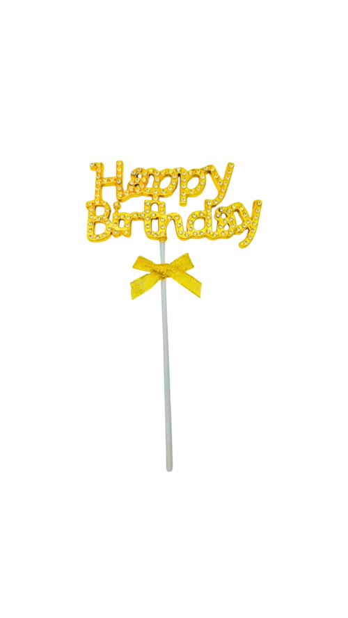 Topper 3D Diamantes.  Material Acrilico