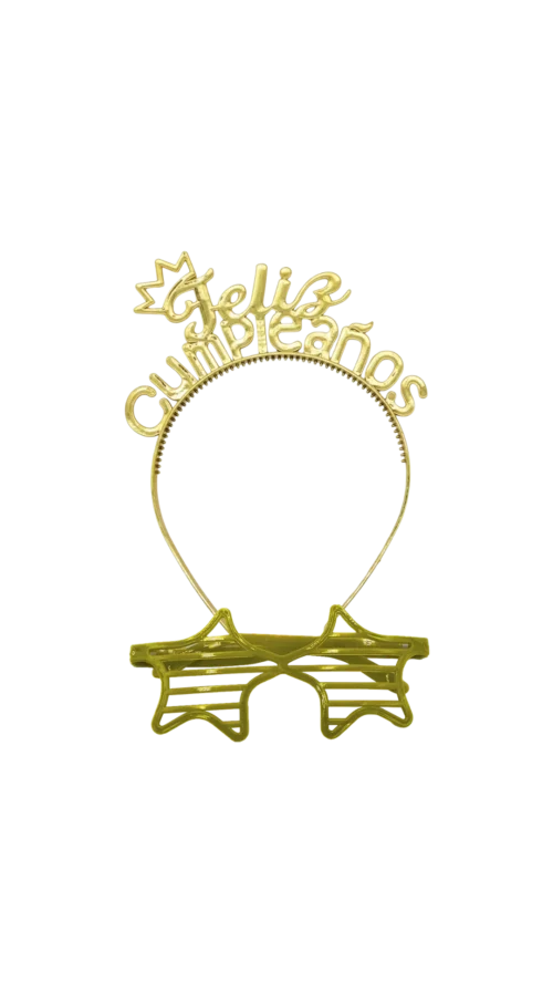 Kit Diademas y Gafas. Material  Acrilico