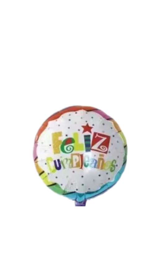 Globo  Metalizado Granel 18"