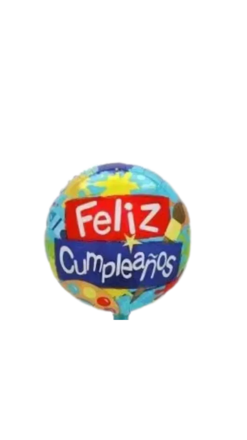 Globo  Metalizado Granel 18"