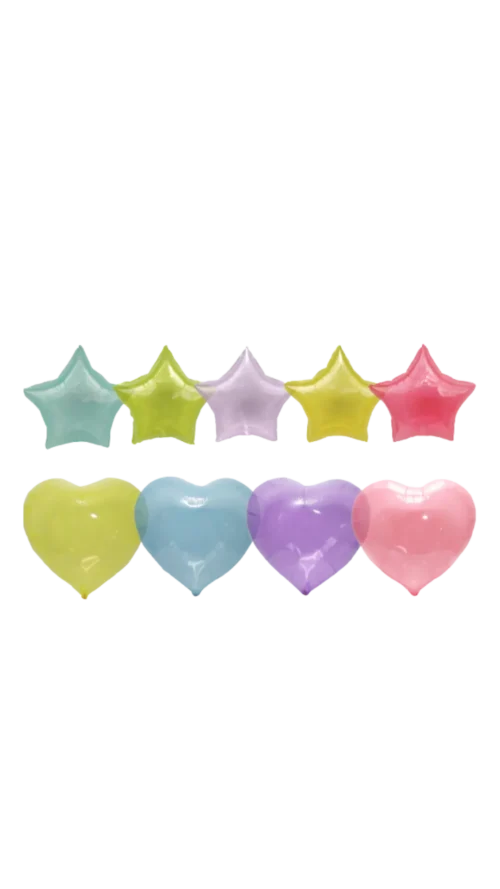 No lo sé (446) Globos Metalizados Traslucido y Holografico