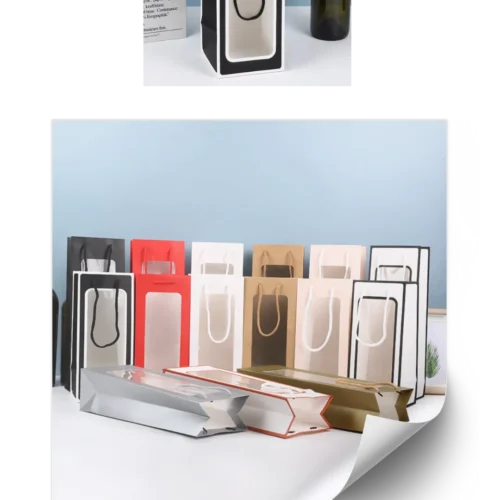 Caja De Acetato Para Botellas. Paquete x 12 Surtido