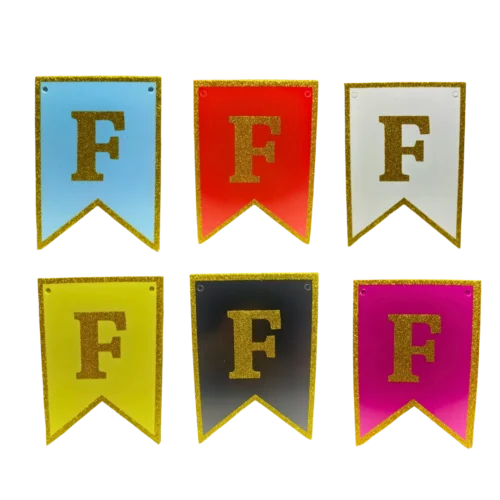 Banderin Bordes Escarchados