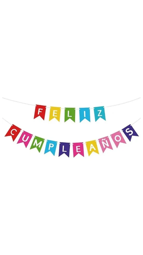 Banderin F.C Pastel Combinado