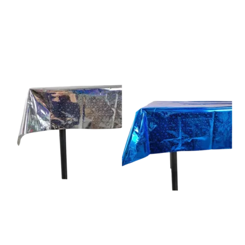 Solo se que nada se (59) Manteles Metalizado Holografico de Estrellas