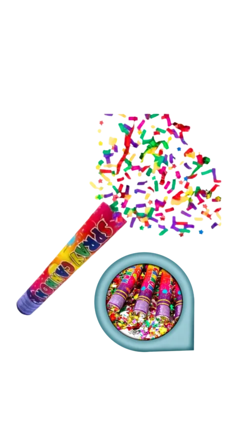 Cañon Lanza Confetti 40cm