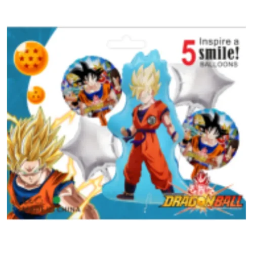 llasdñññspps d (35) Bouquet Animado 5 Piezas Metalizado