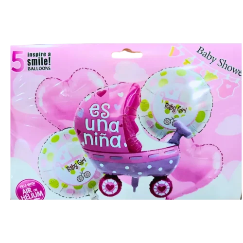 llasdñññspps d (53) Bouquet Baby shower 5 Piezas