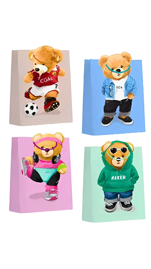 watashi (108) Bolsa de Regalo 3D - 17. Paquete x 12 Surtido