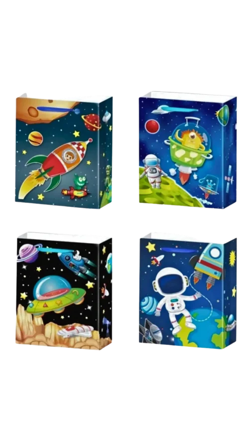 watashi (115) Bolsa de Regalo 3D - 25. Paquete x 12 Surtido