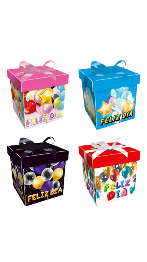 Caja de Regalo. Paquete x 12 Surtido